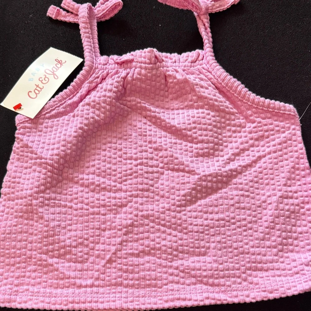 Cat & Jack Pink Diaper Cover Set